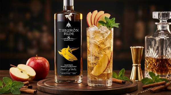 Hot Apple Cider Meets Aged Tiburon Rum