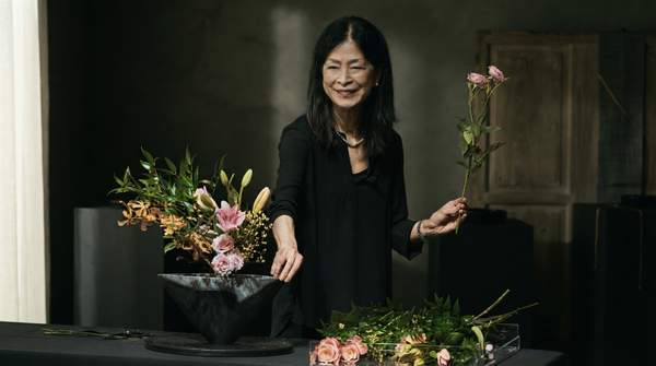 Editorial illustration for Ikenobo, Ohara, or Sogetsu? How to Tell Japan's Three Great Ikebana Schools Apart