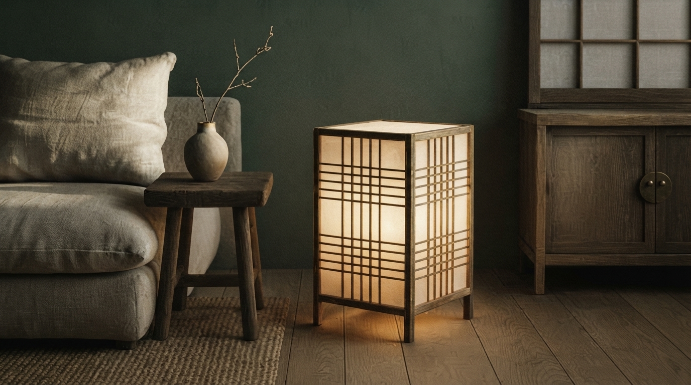 Editorial illustration for Shoji vs. Fusuma: How Two Sliding Screens Shape Light, Privacy, and Art in Japanese Interiors
