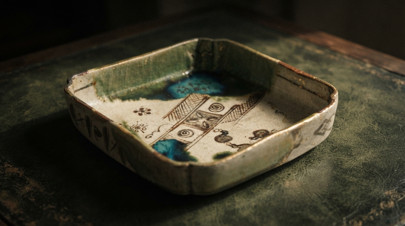 Editorial illustration for The Enduring Artistry and Philosophy of Oribe, Shino, and Kiseto Glazes
