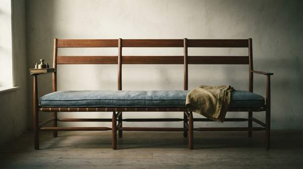 Editorial illustration for Why Shaker Furniture Looks the Way It Does: Belief Made Visible in Wood